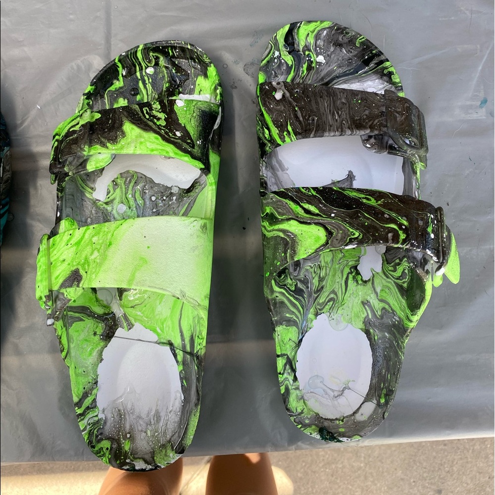 custom hydro dipped shoes